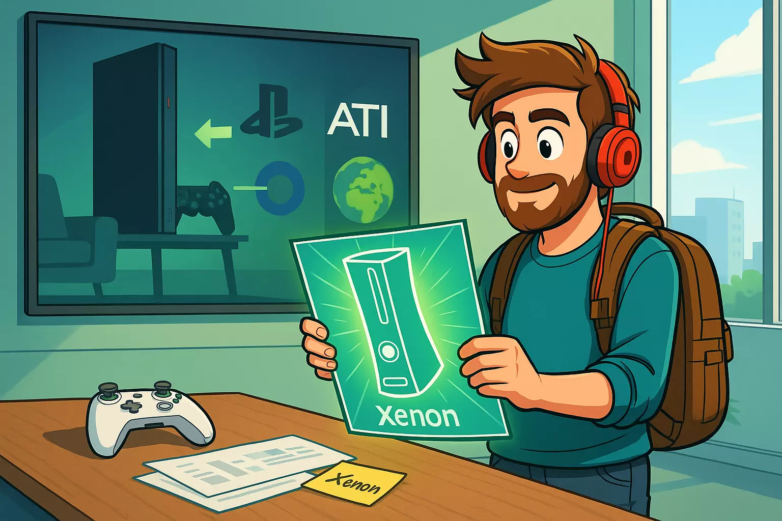 CHAPITRE 1 - “Le pari impossible” : Genèse de la Xbox 360 (2001–2005)