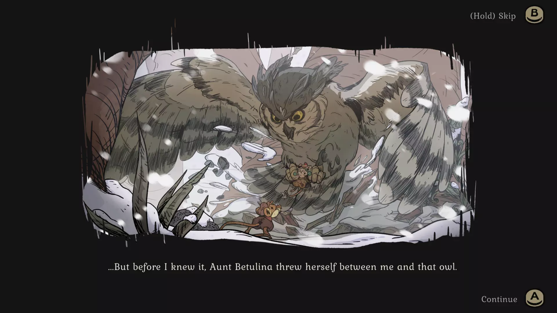 Winter Burrow – Une petite souris s’installe pour l’hiver